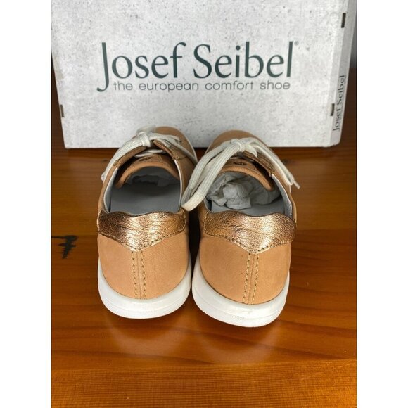 Josef Seibel Womens Leather Low Profile Comfort Sneakers Sina 11 Size 6 EU 37 - Picture 3 of 10